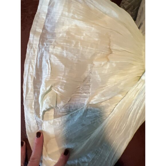 American Eagle 100% Cotton Yellow Maxi Dress XL NWT *FLAWS* - Picture 11 of 11